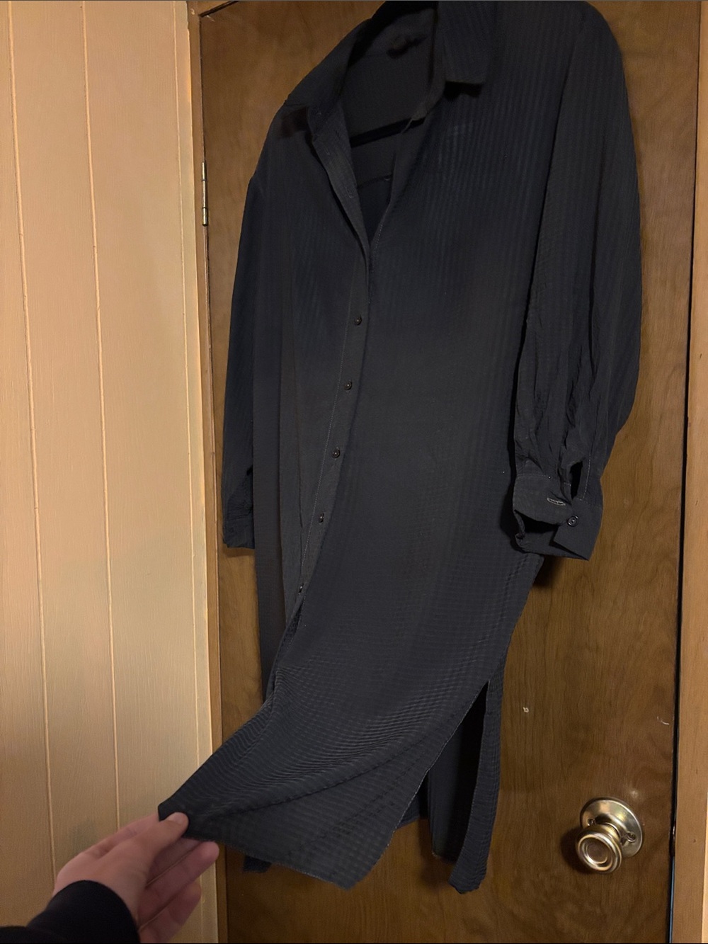 Oversized shirt dress - Picture 3 of 3